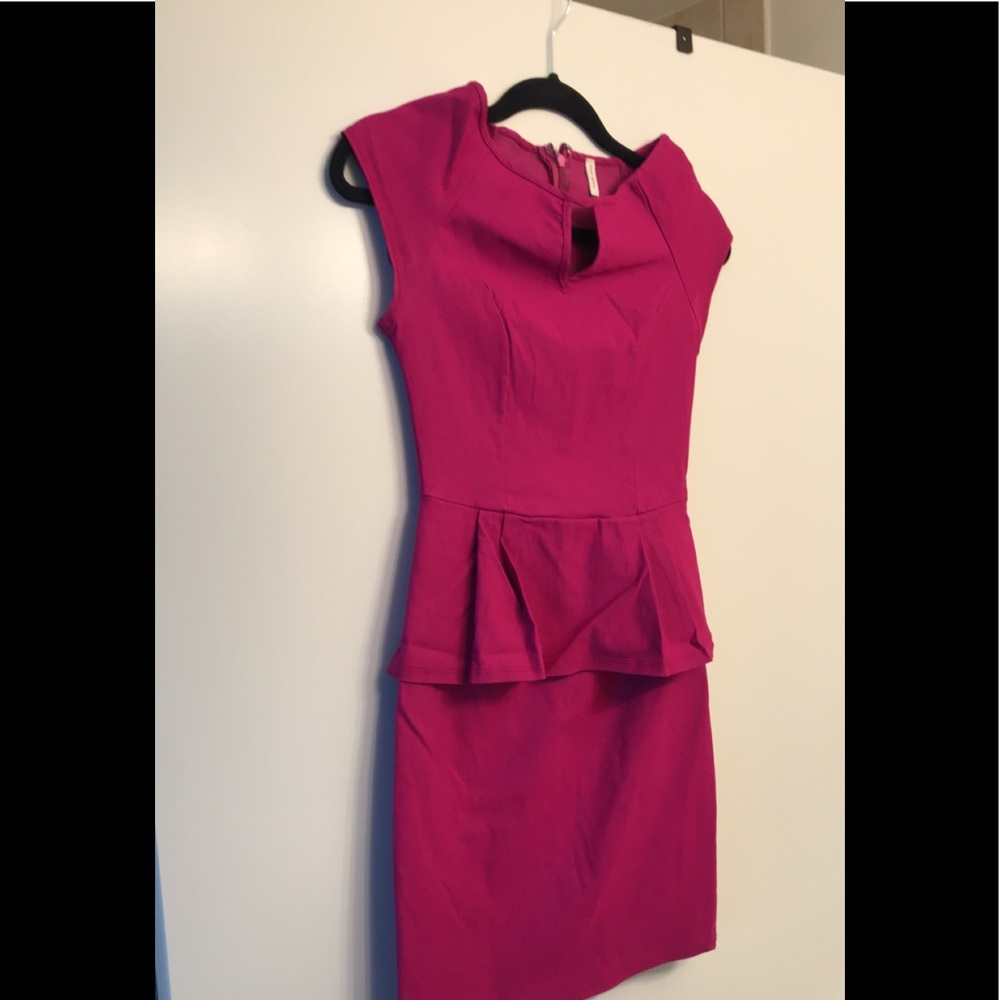 Fushcia Dress